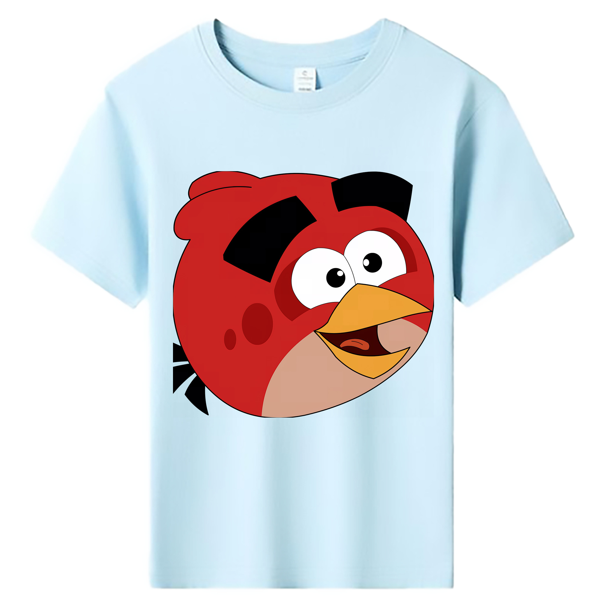 （画像用） Angry Birds アングリーバード 綿100％キッズTシャツ（フロントプリント）